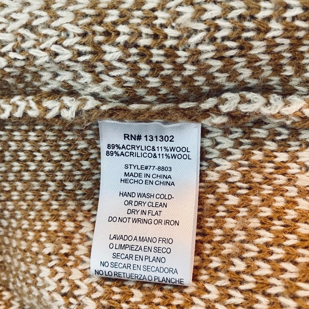 Aztec Open Front Cardigan - Picture 5 of 5